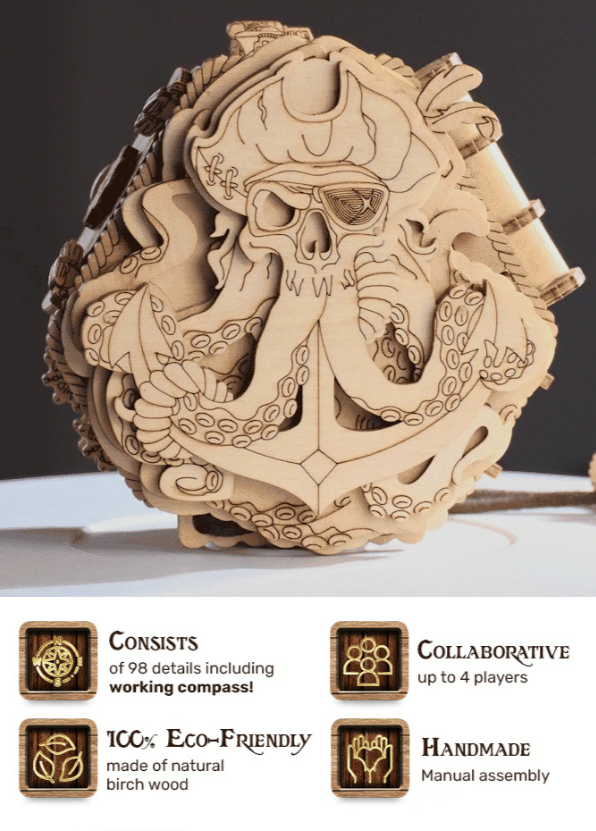 BLACKBEARD`S COMPASS - LA BUSSOLA DI BARBANERA