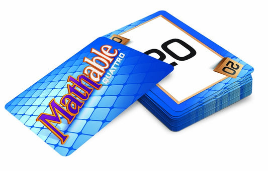 MATHABLE QUATTRO - GIOCO MATEMATICO DI CARTE