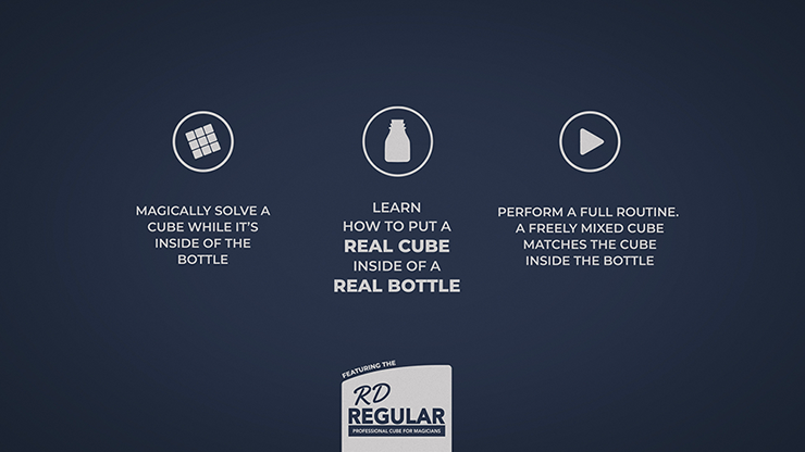 Cube in Bottle Project by Taylor Hughes and David Stryker