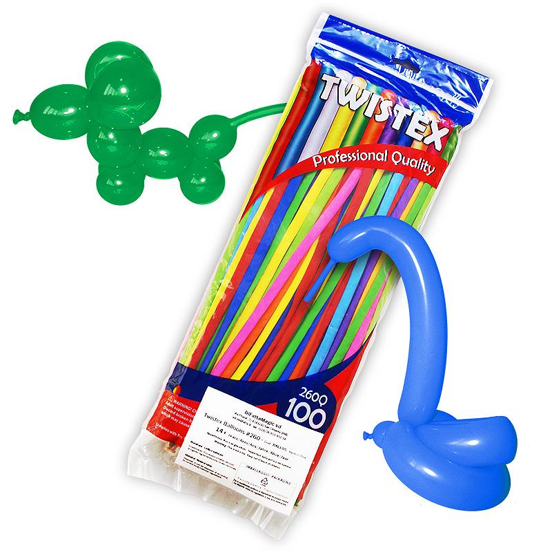 Palloncini Twistex #260 - busta da 100