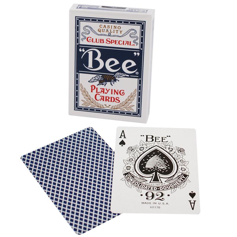 Bee - Formato poker - Dorso blu
