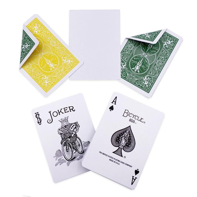 Bicycle - Mazzo regolare formato poker - Green