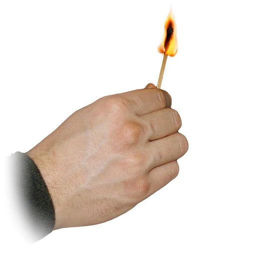 Fiammifero in rosa
