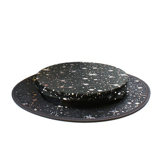 Folding Top Hat with Secret Pocket - Stars