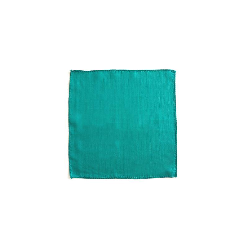 Foulards di seta cm 20x20 - Verde smeraldo