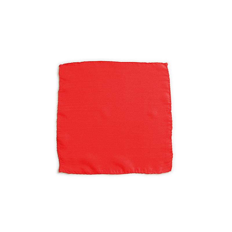 Foulards di seta cm 30x30 - Rosso
