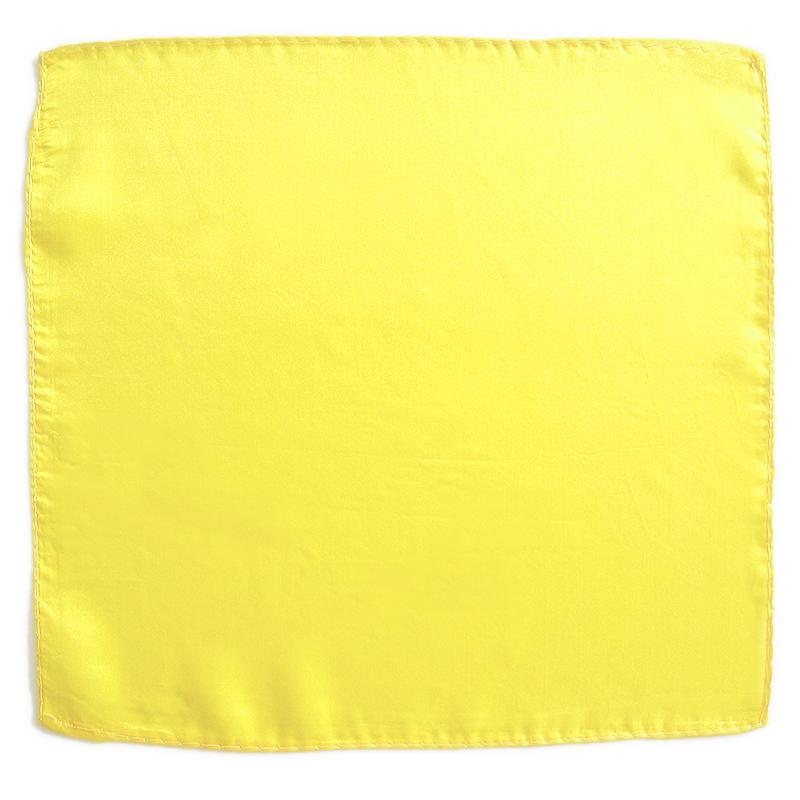 Foulards di seta cm 90x90 - Giallo limone