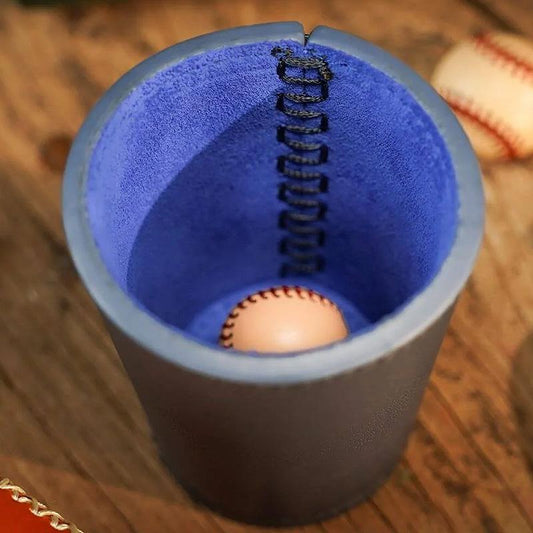 Leather Chop Cup by TCC (Surf Blue)