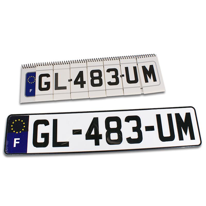 License Plate Prediction by IDEAA Lab - Targa francese