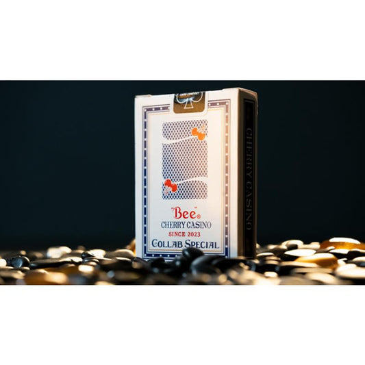 Limited Bee X Cherry (Blue) Playing Cards