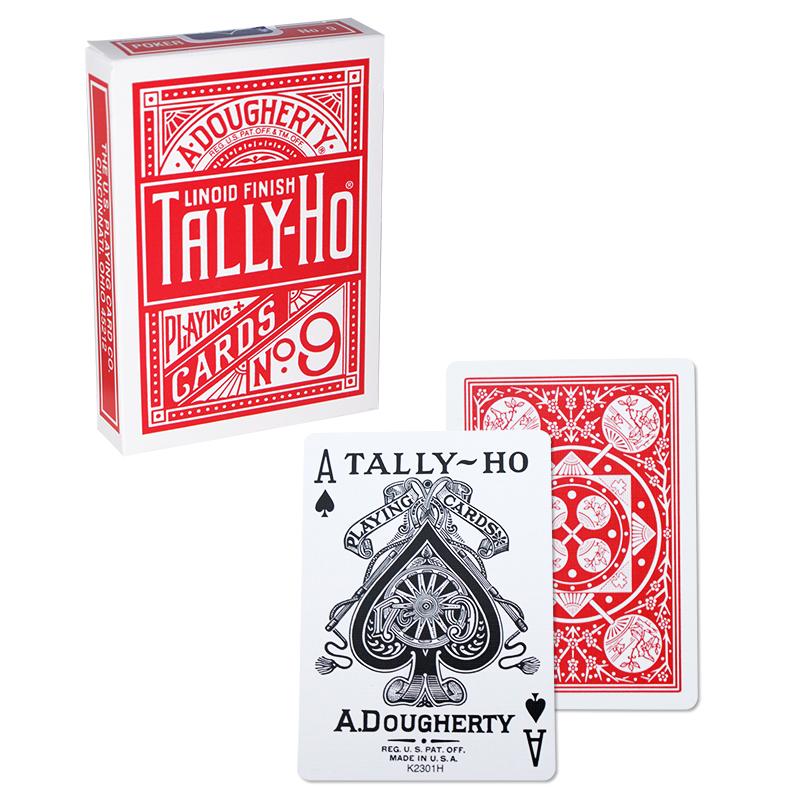 Tally Ho - Fan back - Dorso rosso