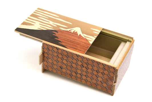 YOSEGI BOX FUJI AND TSUBAKI - 21 STEPS