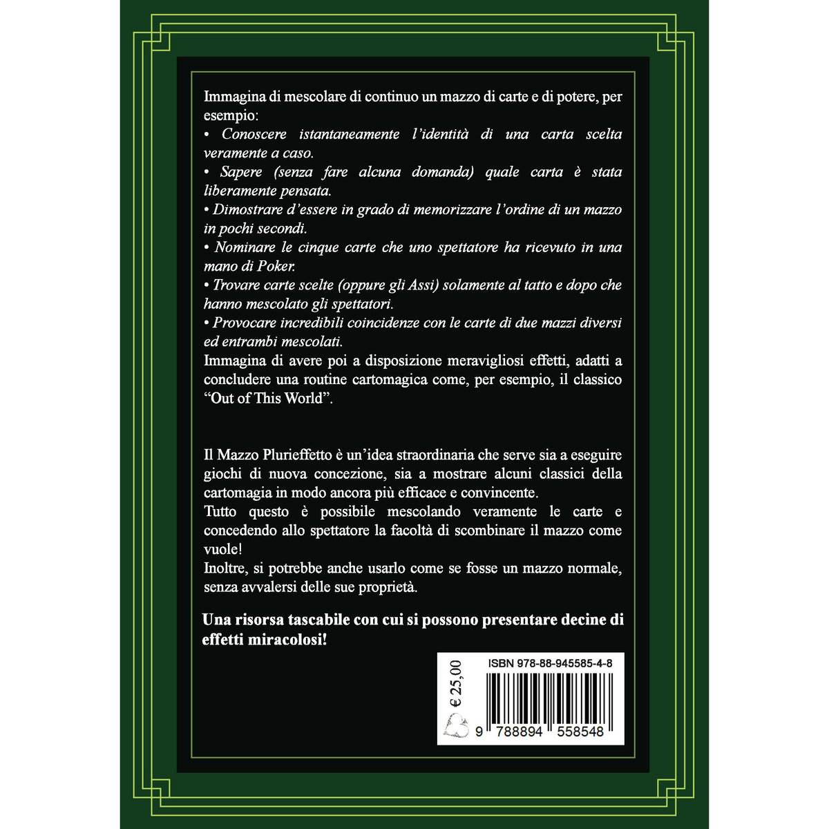 Il Mazzo Plurieffetto di Gianfranco Preverino - Libro