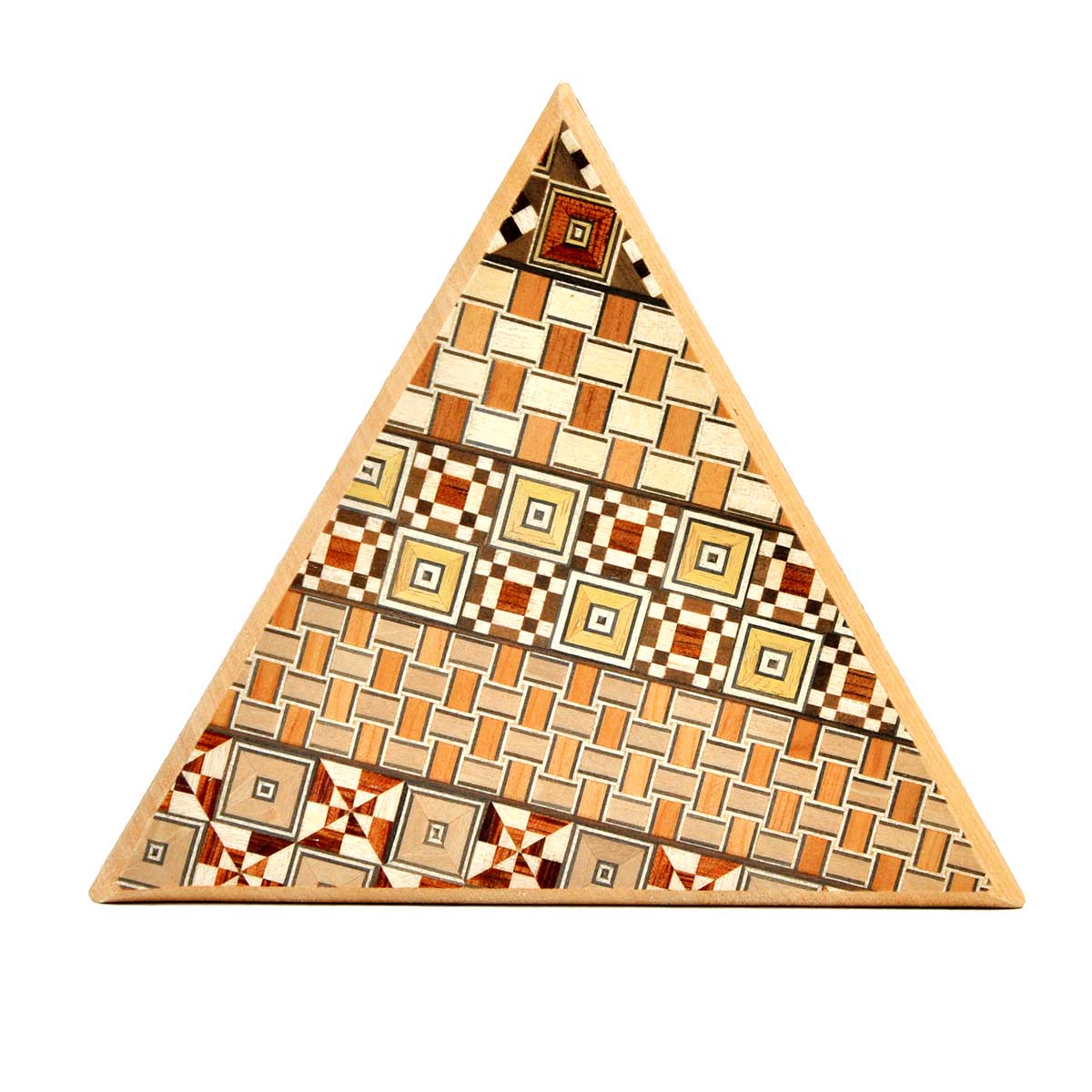 5 STEPS YOSEGI TRIANGLE BOX OKA