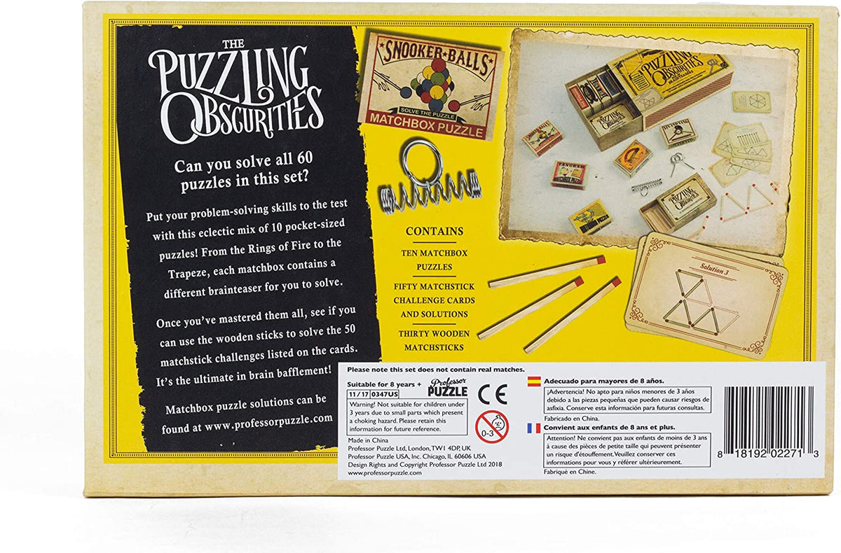 PUZZLING OBSCURITIES - IL COFANETTO DEI MISTERI