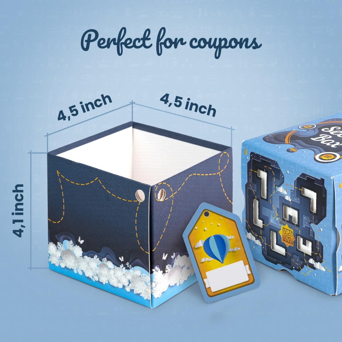 SECRET BLUE BOX