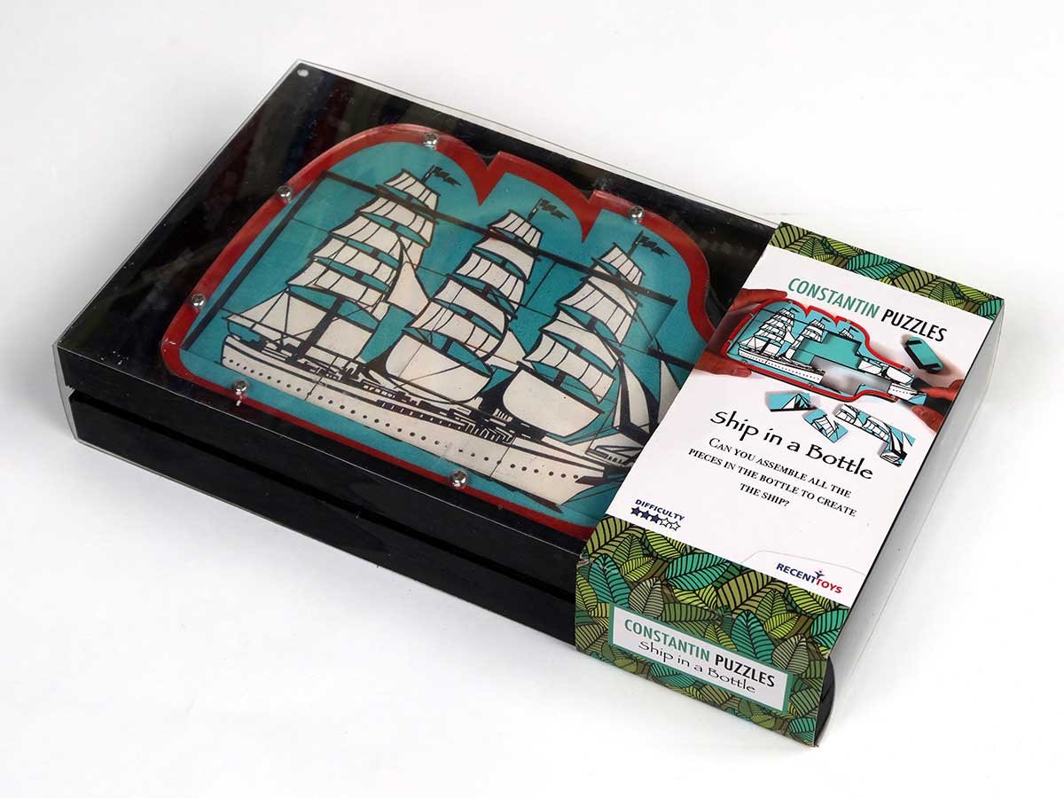 NAVE IN BOTTIGLIA - SHIP IN A BOTTLE - RT EDITION