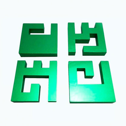 EUREKA 3D # HASHTAG METAL PUZZLE - IL CANCELLETTO VERDE