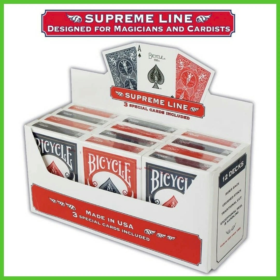 12 Supreme Line Playing Cards