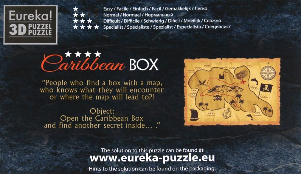 LO SCRIGNO DEI SEGRETI CARAIBICI - CARIBBEAN SECRET ESCAPE BOX