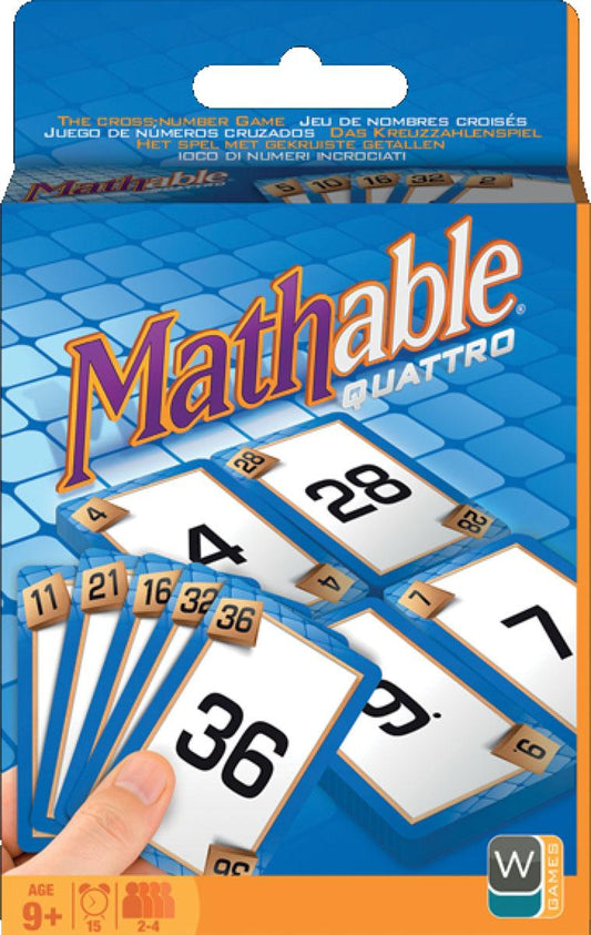 MATHABLE QUATTRO - GIOCO MATEMATICO DI CARTE
