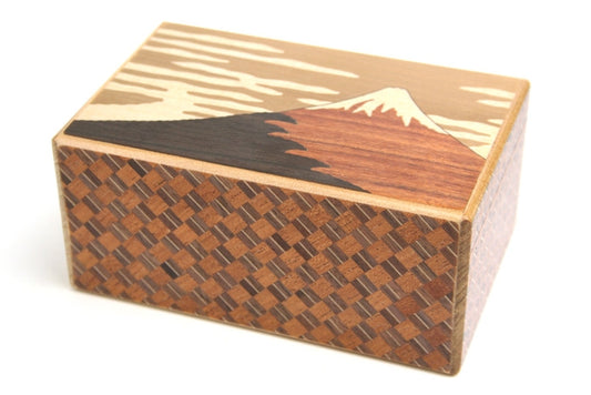 YOSEGI BOX FUJI AND TSUBAKI - 21 STEPS