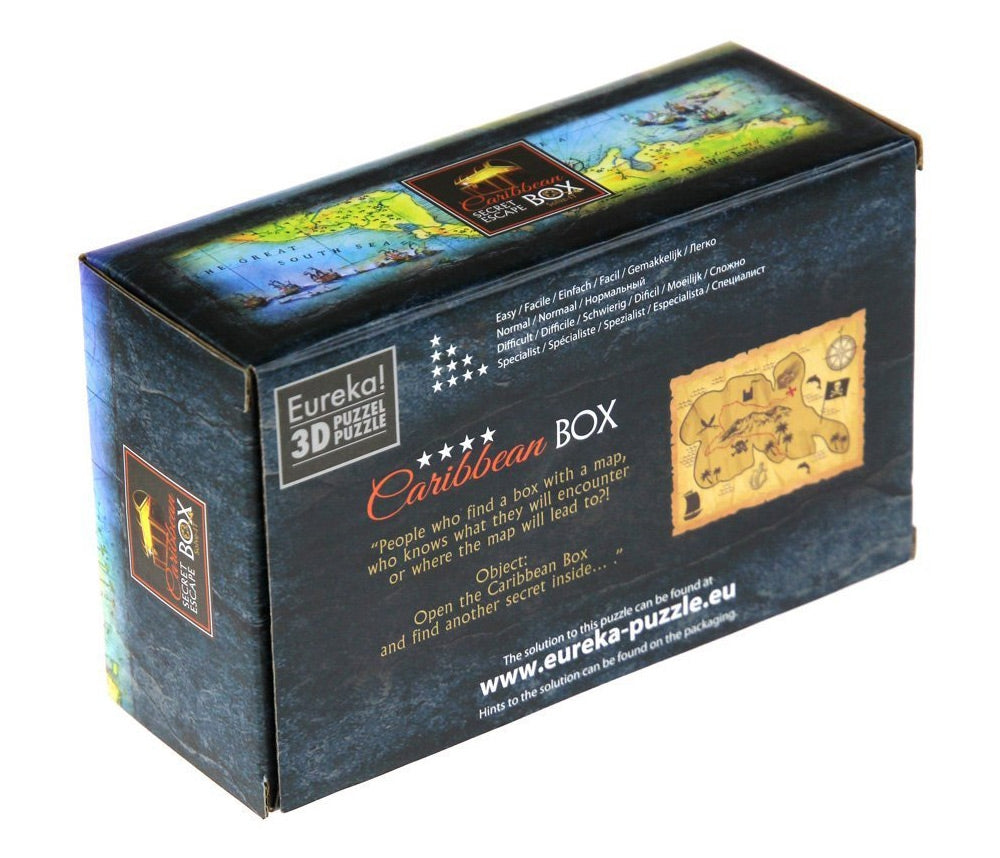 LO SCRIGNO DEI SEGRETI CARAIBICI - CARIBBEAN SECRET ESCAPE BOX