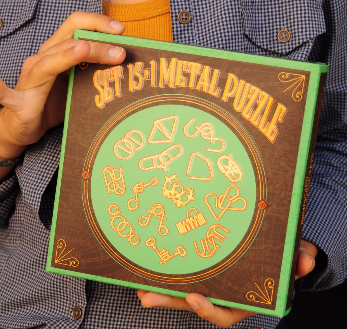 SET 15 IN 1 METALLO VERDE (*)