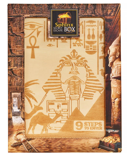 LO SCRIGNO SEGRETO DELLA SFINGE - SPHINX SECRET ESCAPE BOX