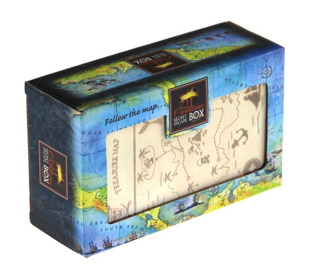 LO SCRIGNO DEI SEGRETI CARAIBICI - CARIBBEAN SECRET ESCAPE BOX
