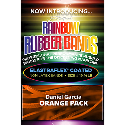 Joe Rindfleisch's Rainbow Rubber Bands (Daniel Garcia - Orange Pack  ) by Joe Rindfleisch
