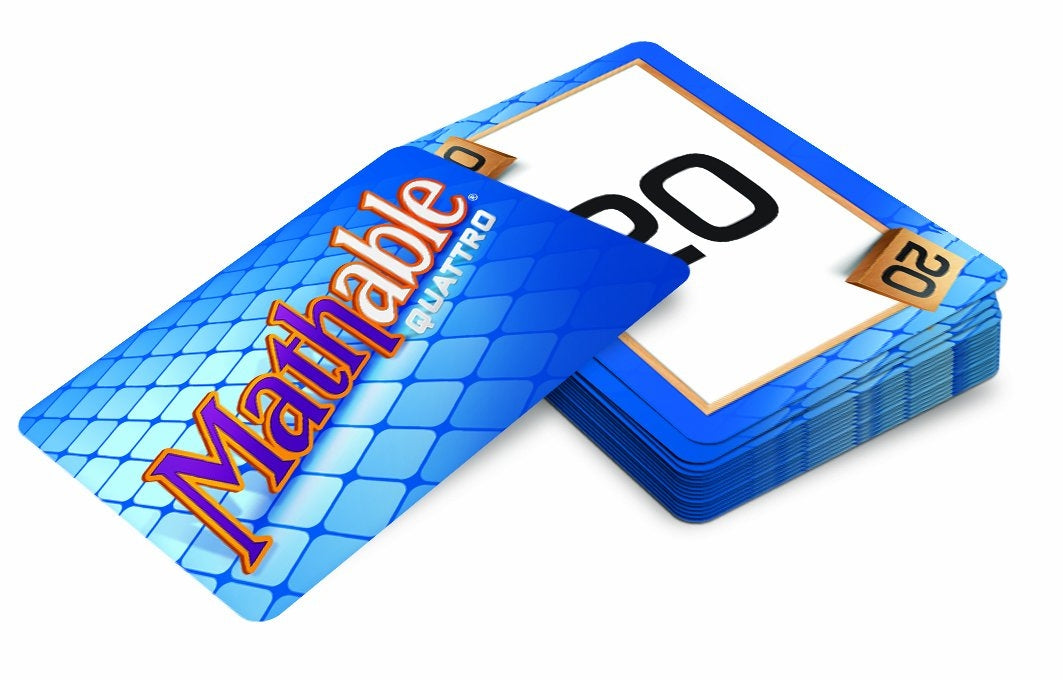 MATHABLE QUATTRO - GIOCO MATEMATICO DI CARTE