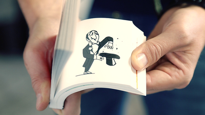 FLIP BOOK MAGICIAN by JOTA