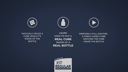 Cube in Bottle Project by Taylor Hughes and David Stryker