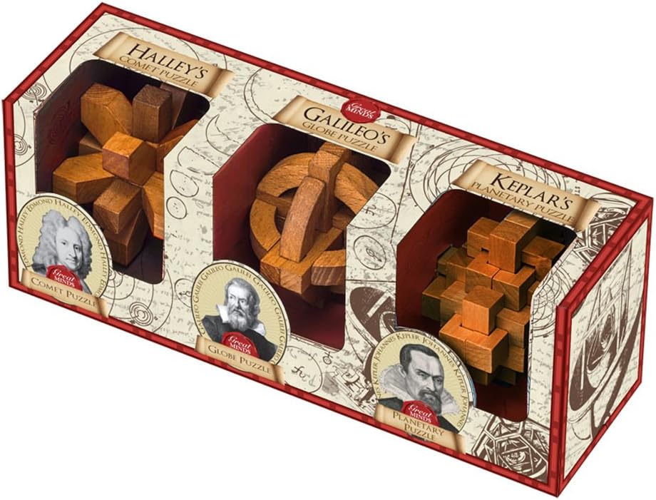 GREAT MINDS SET OF 3 - SET 3 ROMPICAPO GRANDI MENTI