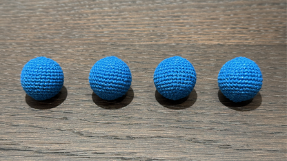 Shining Crochet Balls (Royal Blue) by JT Magic