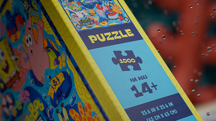 SpongeBob SquarePants Jigsaw Puzzle by theory11