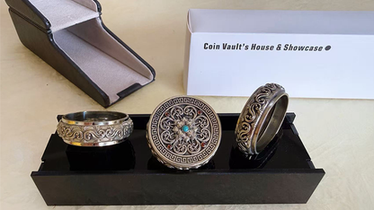 Coin Vault Case and Display Set (Black)