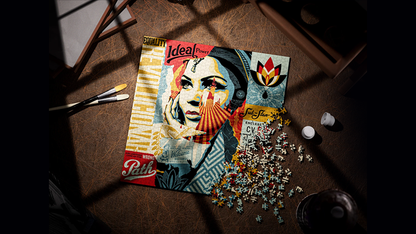 OBEY Jigsaw Puzzle by theory11