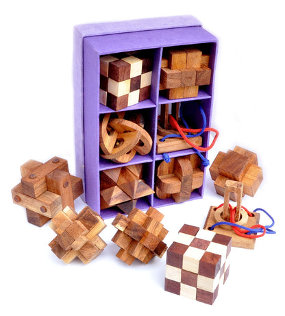 SET LEGNO 6 IN 1 IN SCATOLA CARTA DI RISO