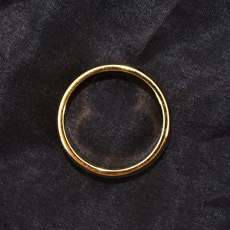 Anello PK - Dorato - Diametro 22 mm - Diametro 22 mm