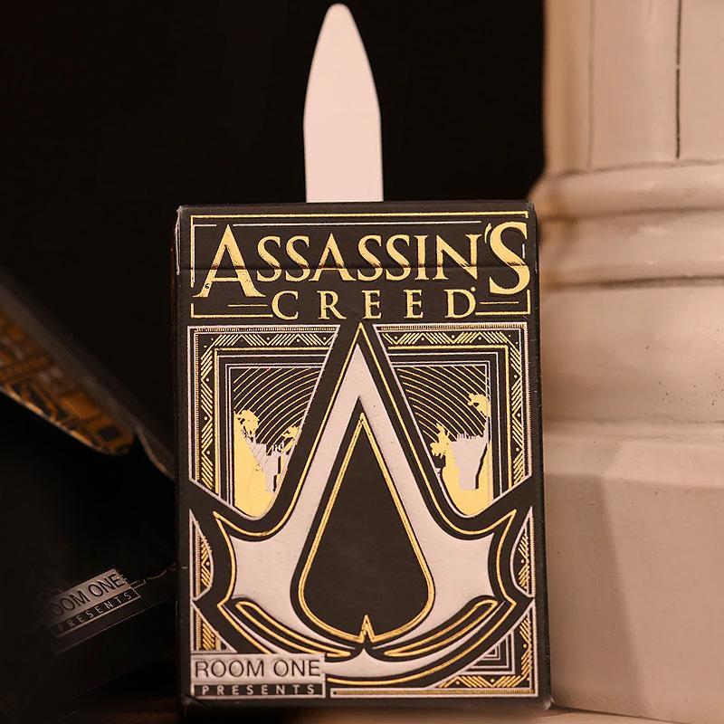 Assassins Creed Legacy V2 Playing Cards - Black Hidden Blade Edition