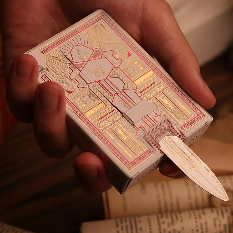 Assassin's Creed Legacy Playing Cards - White Hidden Blade Edition
