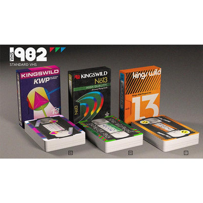 1982 VHS-State Champs Playing Cards by Kings Wild Project