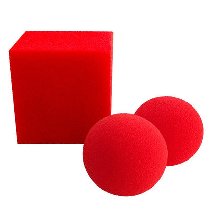 Palline di spugna in cubo