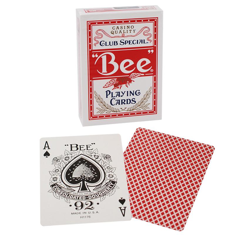 Bee - Formato poker - Dorso rosso