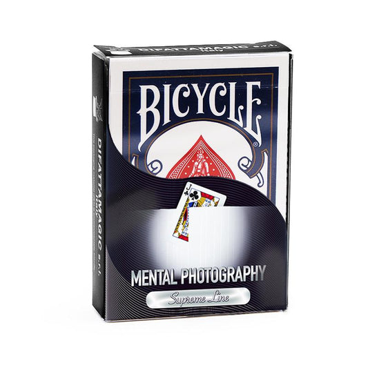 Bicycle - Mazzo Mental Photography Supreme Line - Dorso Blu