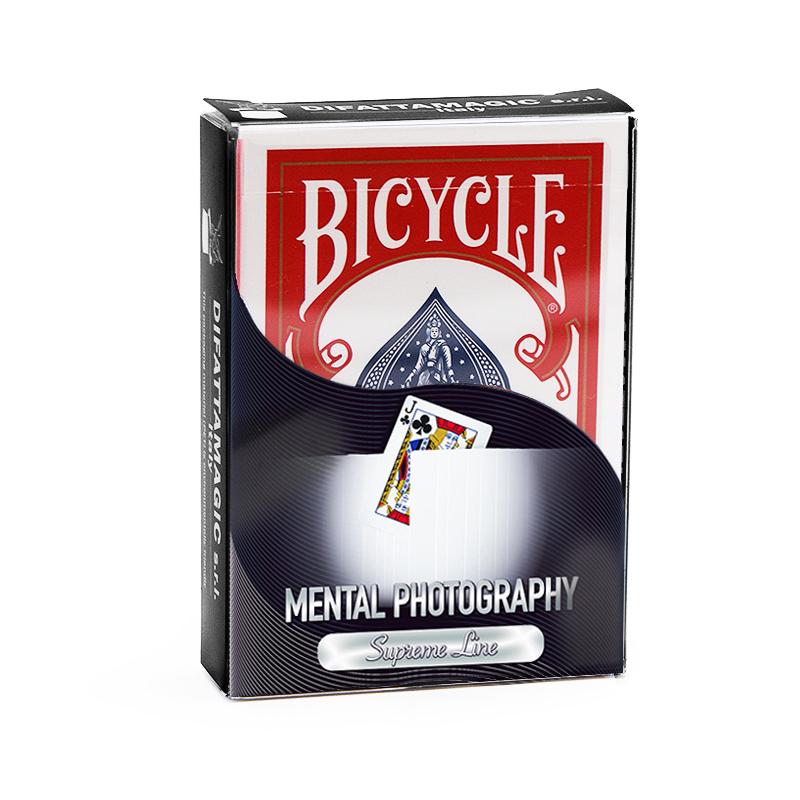 Bicycle - Mazzo Mental Photography Supreme Line - Dorso Rosso