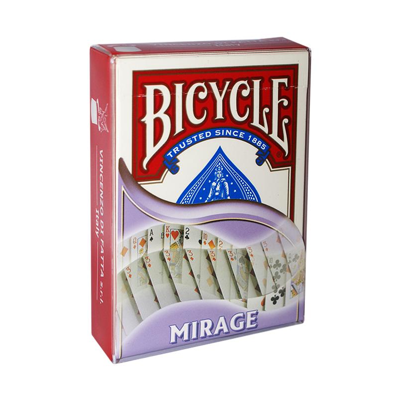 Bicycle - Mazzo mirage - Dorso rosso