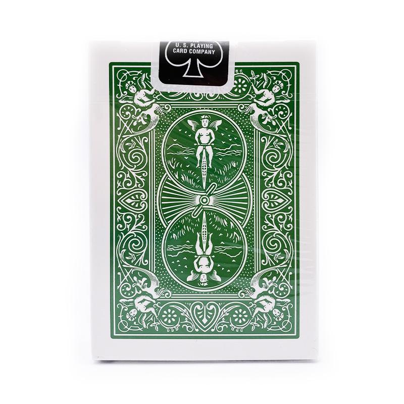 Bicycle - Mazzo regolare formato poker - Green